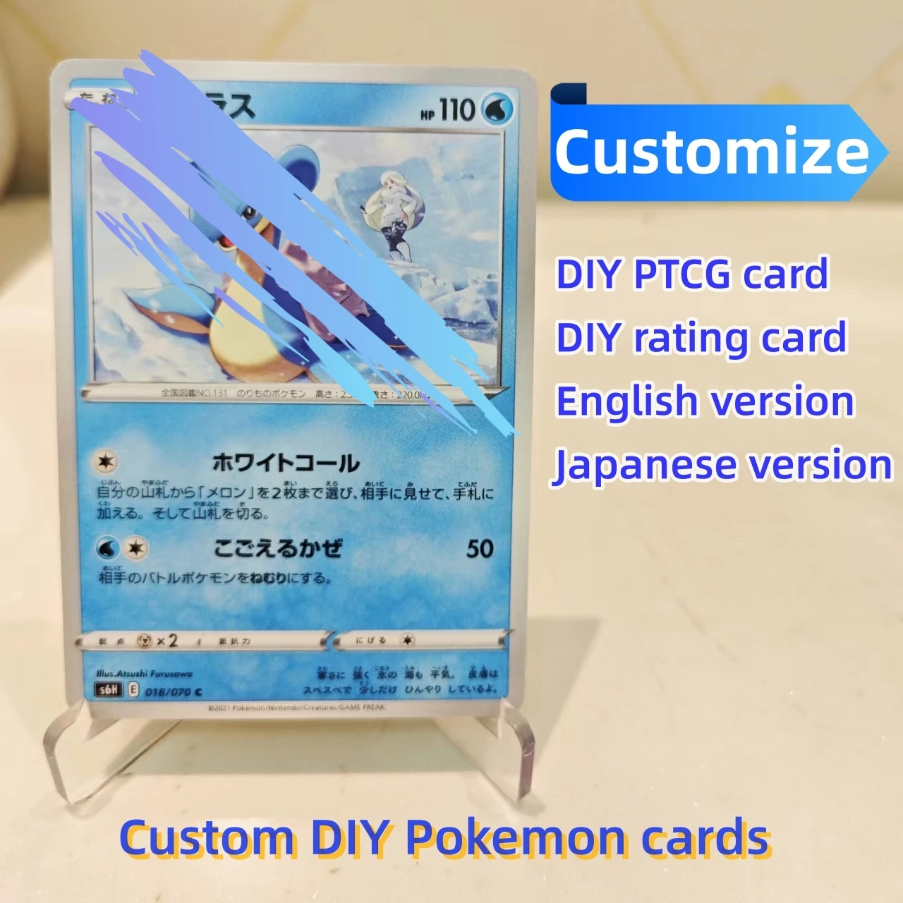 1995 charmander pokemon card value 3D Wooden Pokemon Trading Card Replica Laser Cut Multi-Layered Collect –  Senpai3D main image 0