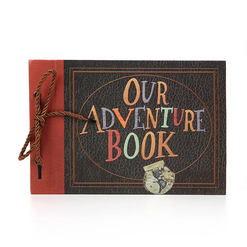 Photo Album Photo Album DIY Handmade Photo Album Scrapbook Our Adventure Book Retro Kraft Anniversary Wedding Memory Mother's Day Gift
