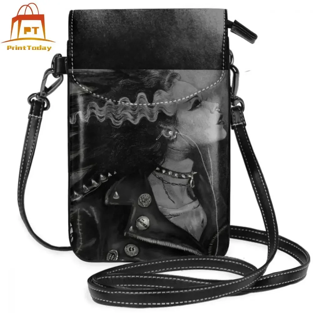 

Punk Shoulder Bag The Punk Rock Bride Leather Bag Mini Pattern Women Bags Trend High quality Crossbody Shopping Womens Purse