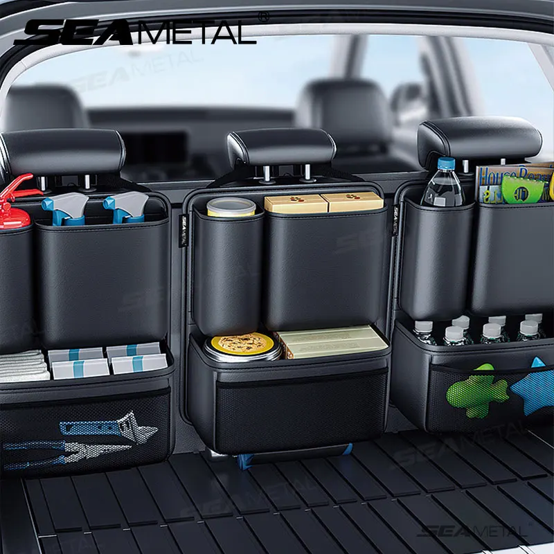 Leather Car Trunk Organizer 1