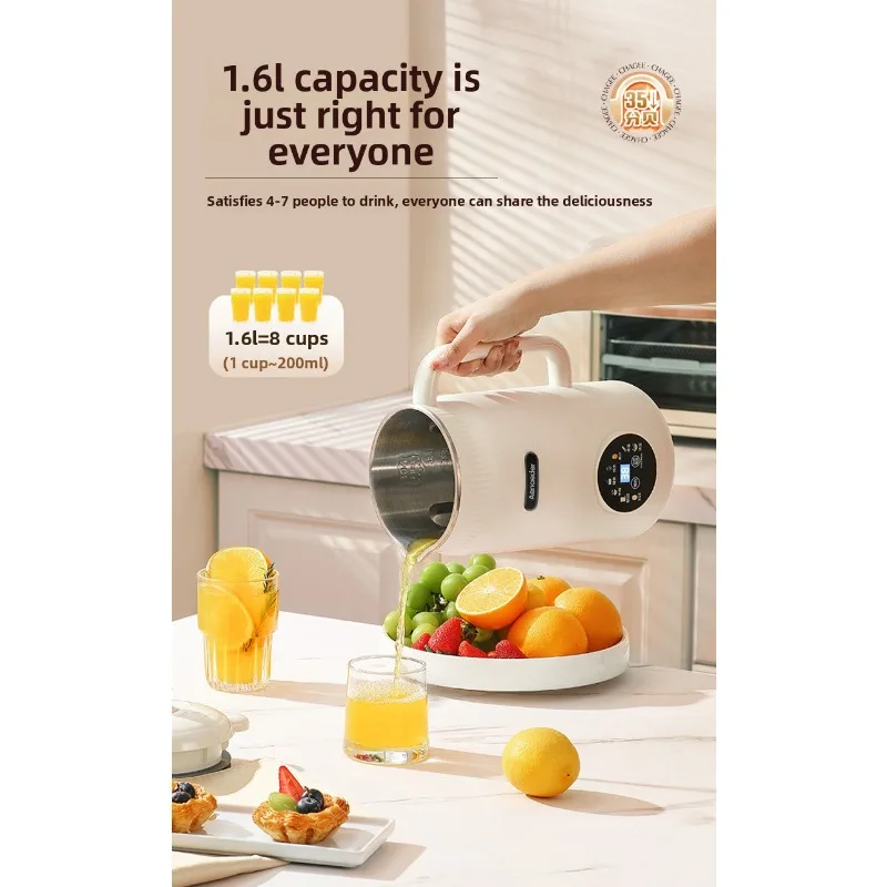 Large-capacity household soy milk maker-suitable for3-4people, multi-functional, fully automatic, filterfree, smallsized blender 5