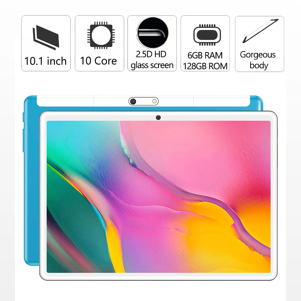 Tablet S10 Pad 6GB RAM 128GB ROM 10.1 Inch 10 Core Factory Sales With Keyboard Android8.0 Google Play 8800mAh Tablet PC huawei latest tablet