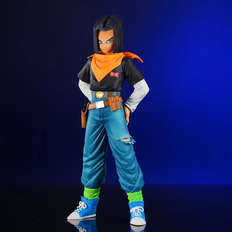 Tamashi nations Figura Android 17 Dragon Ball Super Do Deuses Dragon Ball  Super Colorido