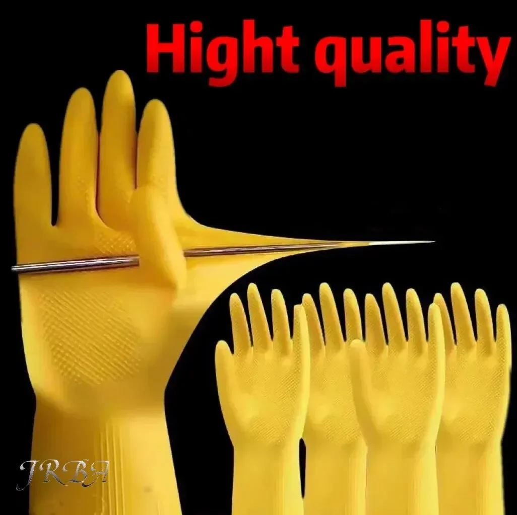 Dishwashing Gloves Latex Waterproof Household Kitchen