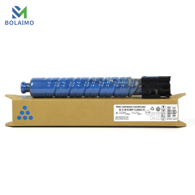1Set 4PCS MPC300 Toner Cartridge For Ricoh Aficio MP C300 MPC400 MPC401 Compeitble Color Copier Toner CMYK