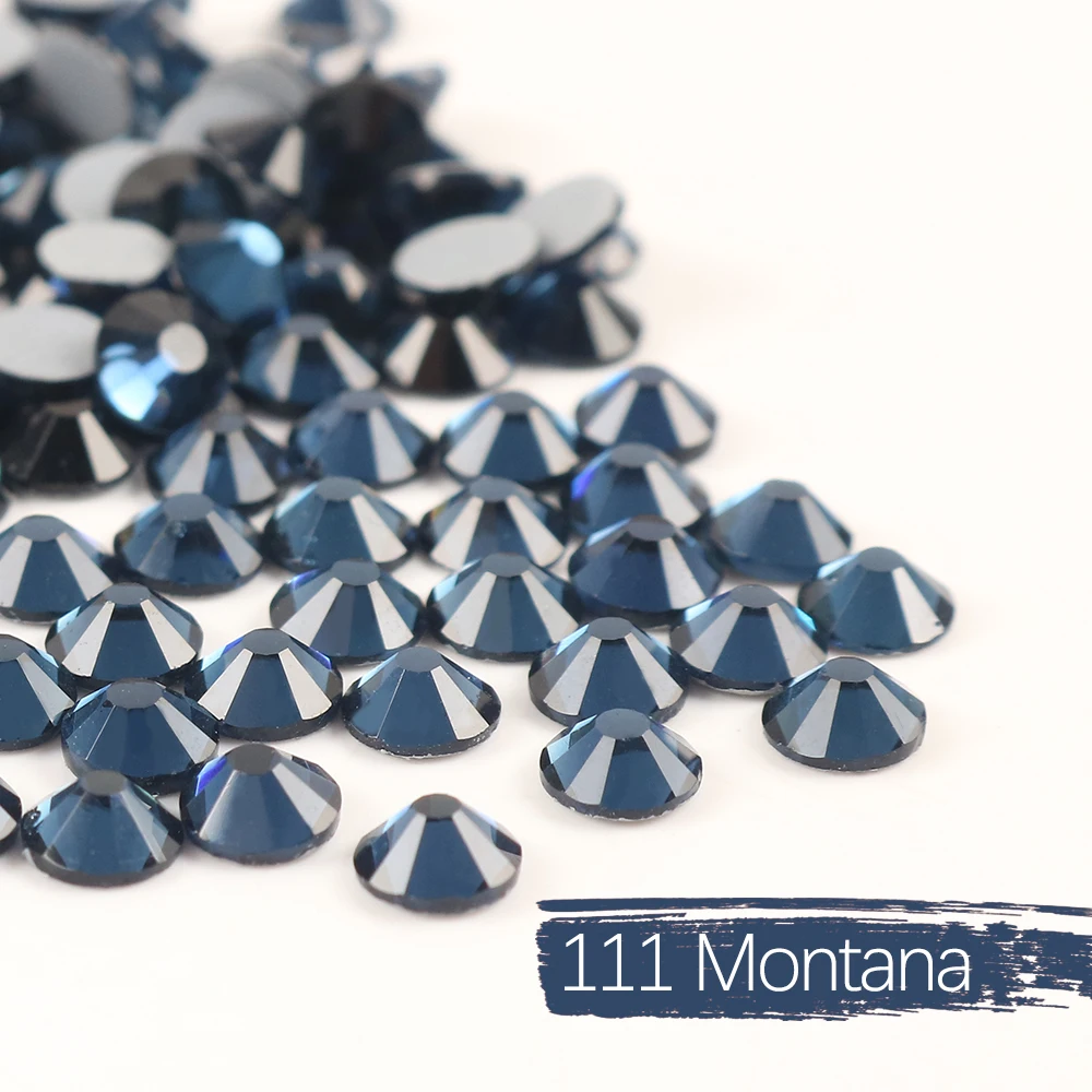 Sparkling Crystal Glass Rhinestones for Clothing and Garment Decoration