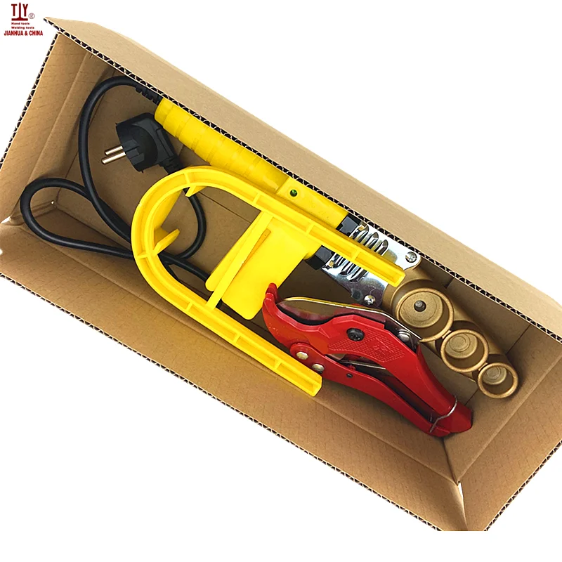 Constant temperature electronic plastic Welding Machine, ppr welding machine DN 20-32mm AC 220V 600W With 42mm Pipe Cutter 3