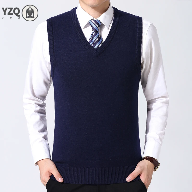 Men Sweater Vests for Autumn and Winter