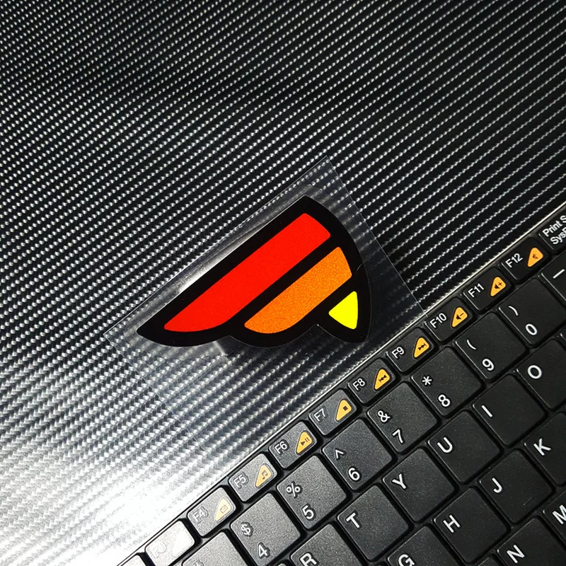 Японские наклейки и наклейки для модификации автомобиля S183 Fatlace, водонепроницаемые JDM HF, Внешнее украшение для электрического мотоцикла