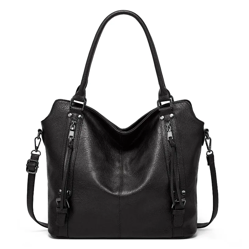 2024 New Women's Bag Handheld Tote Bag Soft Leather Large Capacity One Shoulder Crossbody Women's Bag Designer Bag