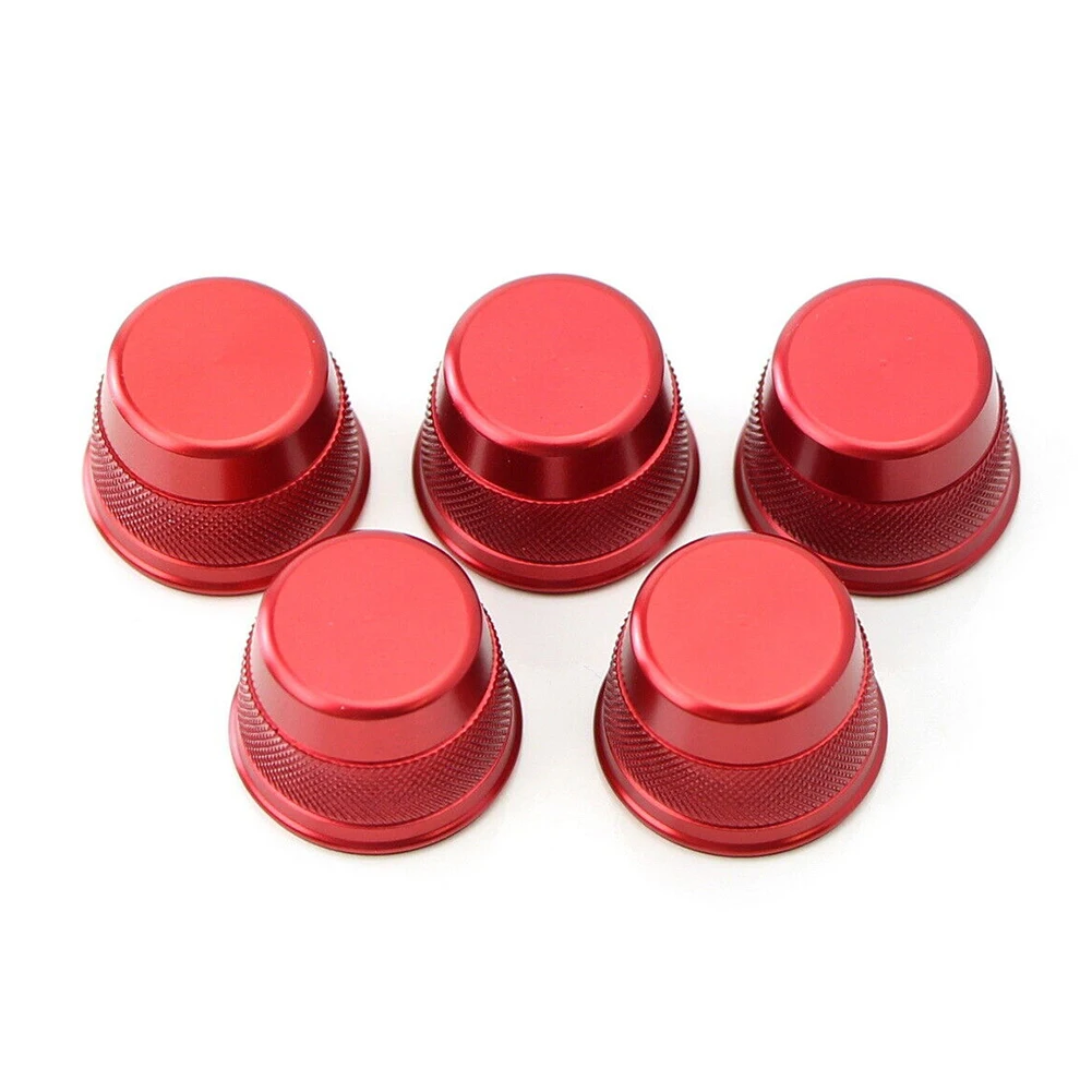 

Premium Red Air Conditioner Vent Opening Knob Covers Custom Fit for Mercedes W205 C Class and GLC Class Stylish and Functional