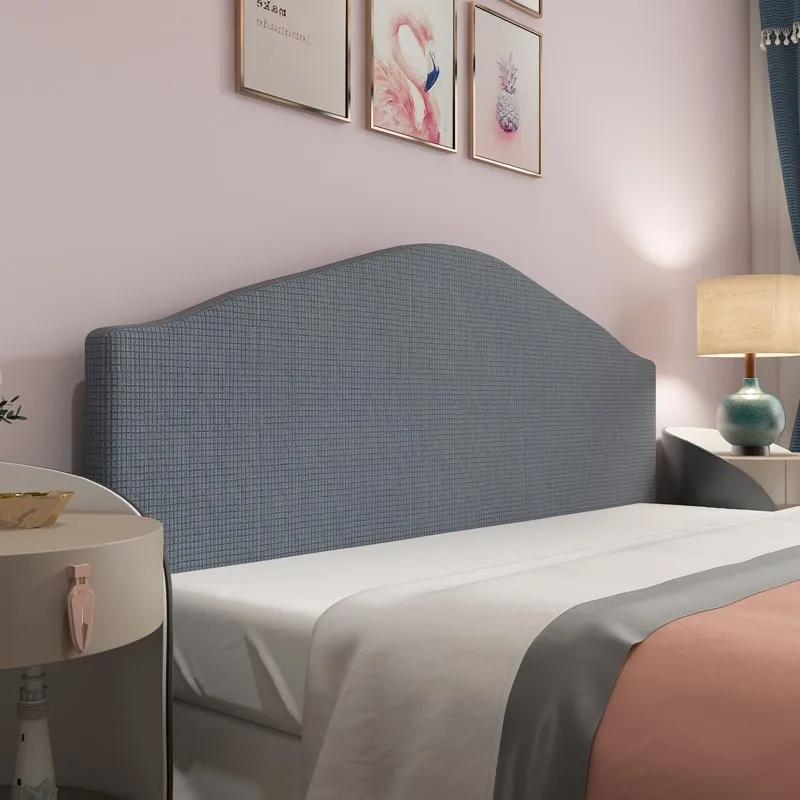 Modern Luxury Home Light Luxury Bedroom Furniture Upholstered King Size Headboard With Storage Bed