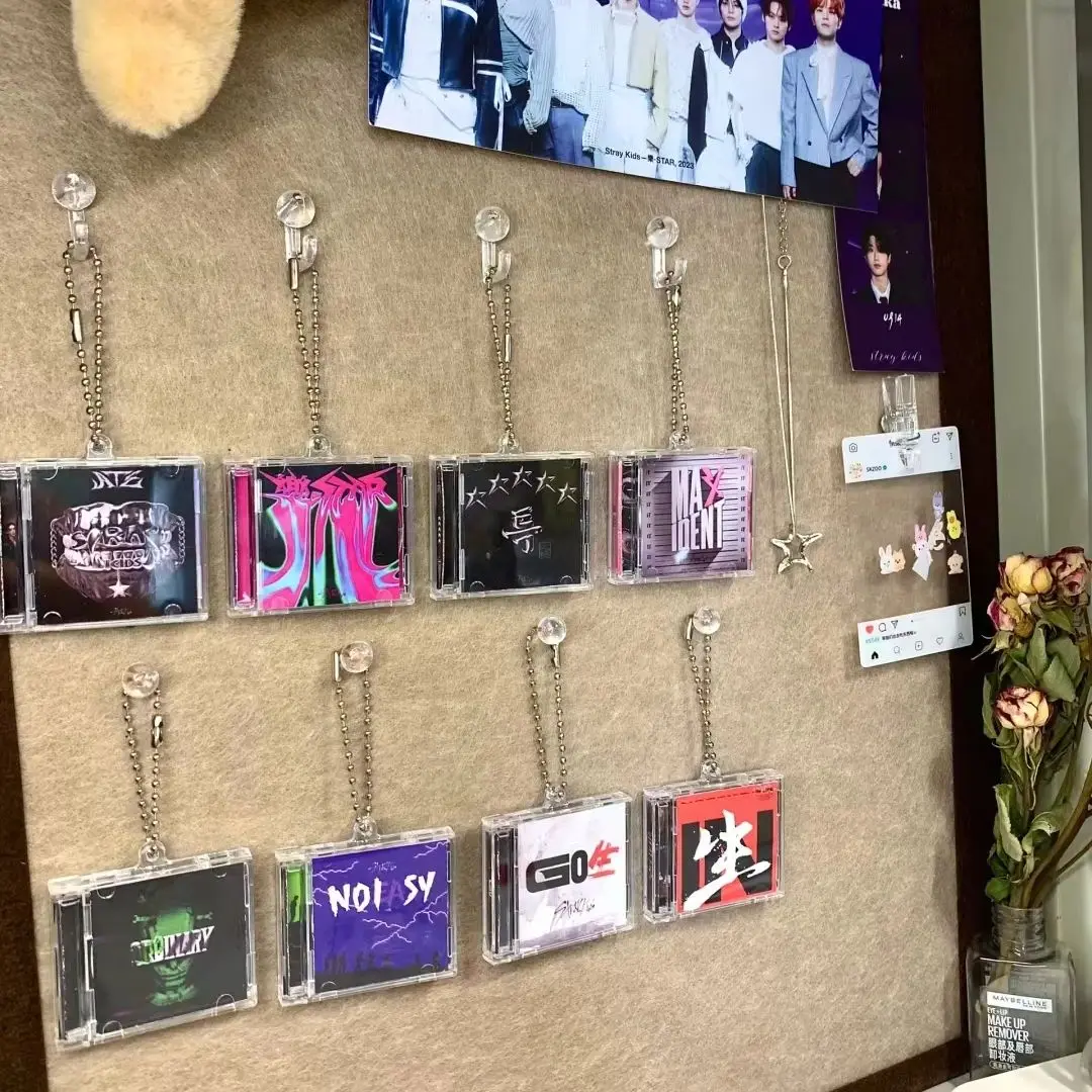 CD グッズ 1 個ミニ CD NFC カスタマイズされたオルゴール装飾キーホルダー