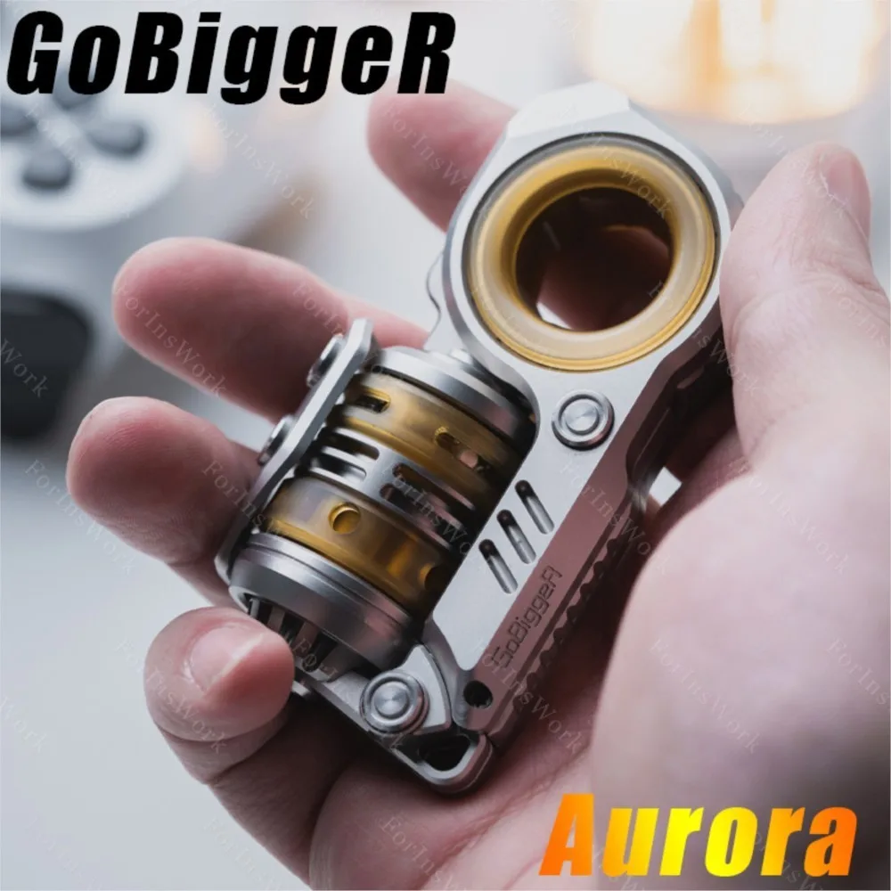 「正規品」GoBiggeR フィジェットトイ ゴビガー-パンクフィジェットスライダー,オールインワンメタル