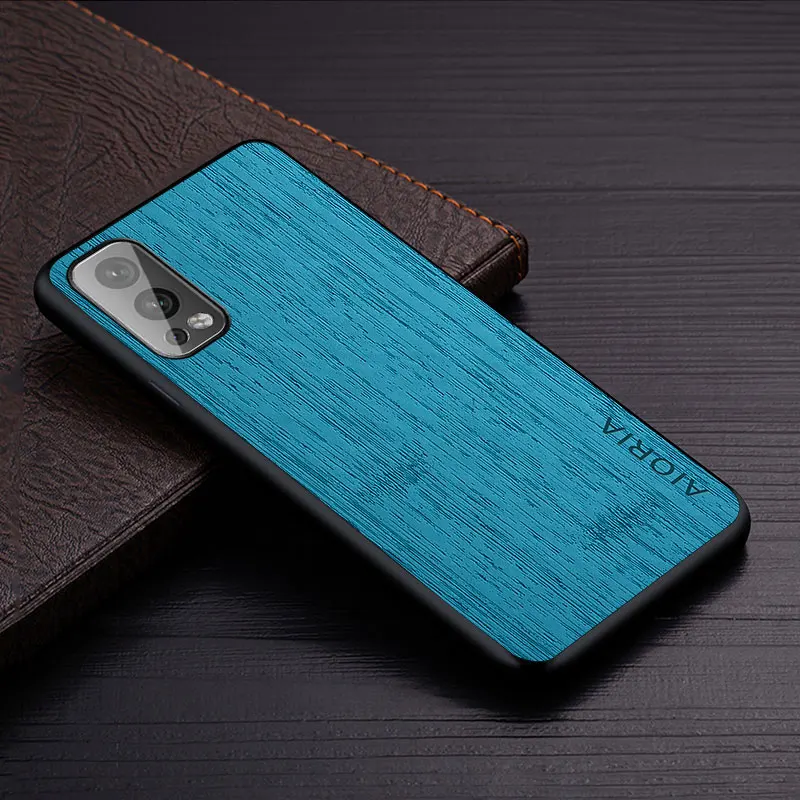 Luxury Bamboo Wood Pattern Leather Phone Case - Premium Designer Cover