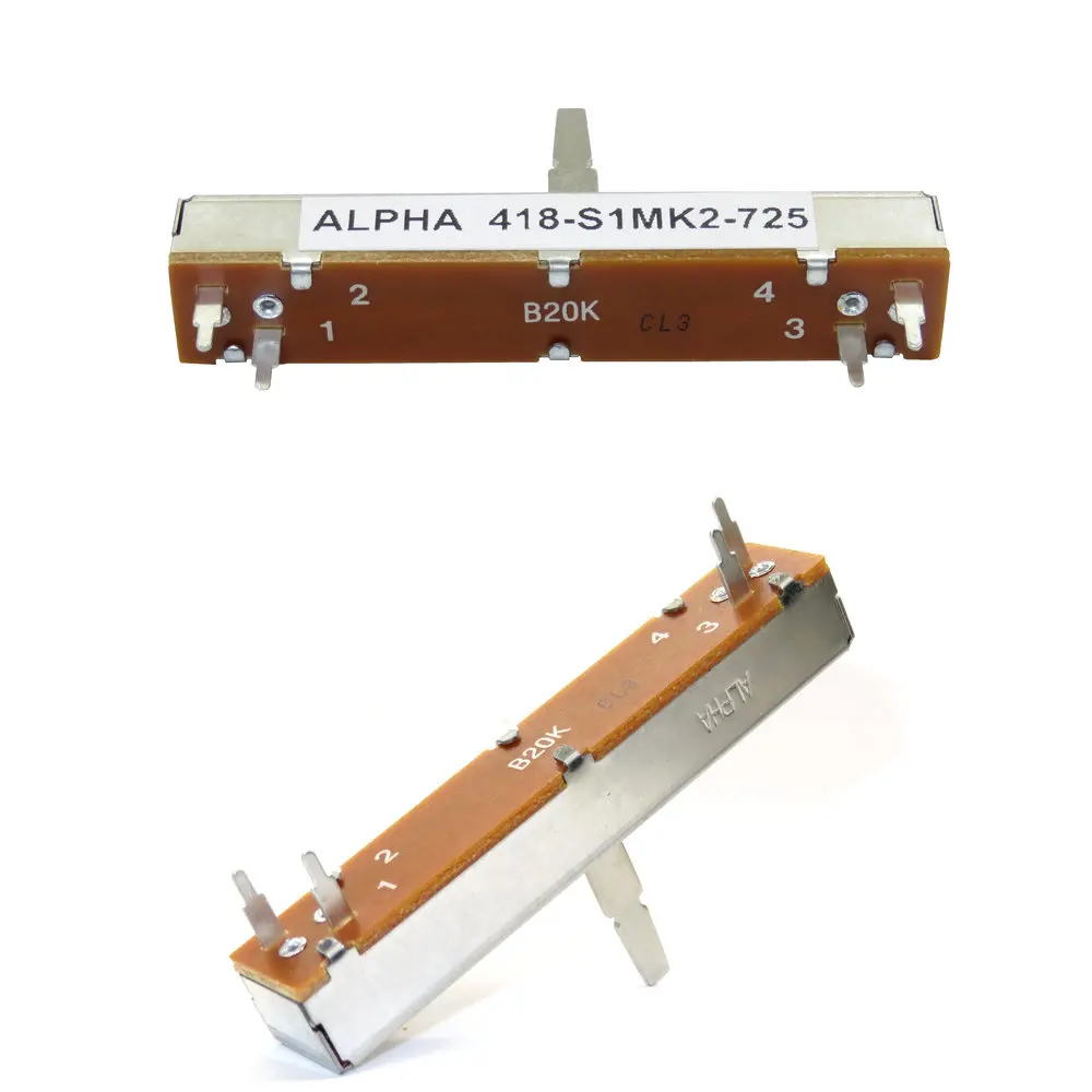 Replacement Fader for PIONEER DDJ RX SX2 SX3 418-S1MK2-725/418-S1MK2-725A,XDJ-R1 DDJ-SX 418-S1-701-HA