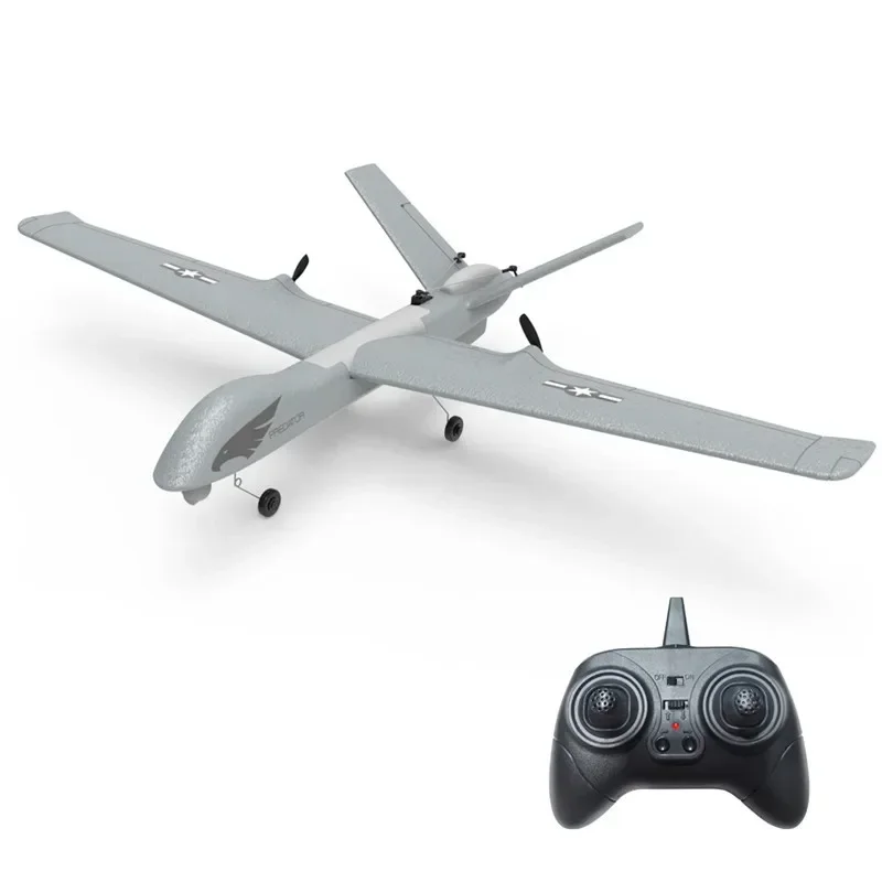 RC svævefly Z55 3 kanaler 2.4GHz 20min flyvning EPP skum grå