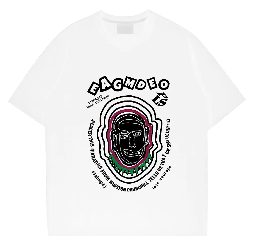 

Creative trend printing New Style T Shirt Fashion Short sleeve Summer Casual Tops Unsiex Funny Trip T-shirts Streetwear 2024 Hot