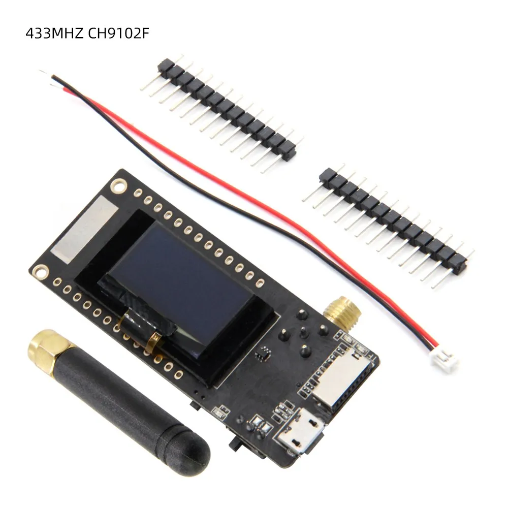 자동 주파수 보정 장치 LoRa32 V2.1 모듈 수신 감도 -139dBm 디지털 RSSI 자동 주파수 보정