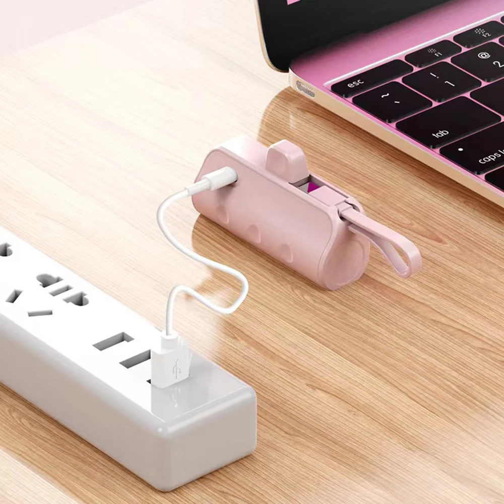 DIY 18650/21700 Battery Cases Mini Portable Power Bank Shell Battery Storage Boxes Mobile Power Supply Housing TYPE-C/For iPhone