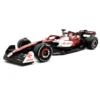 Bburago 1:43 2022 F1 Alfa Romeo Racing Team C42 #24 Guanyu Zhou #77 Valtteri Bottas Alloy Car Die Cast Car Model Toy Collection 2