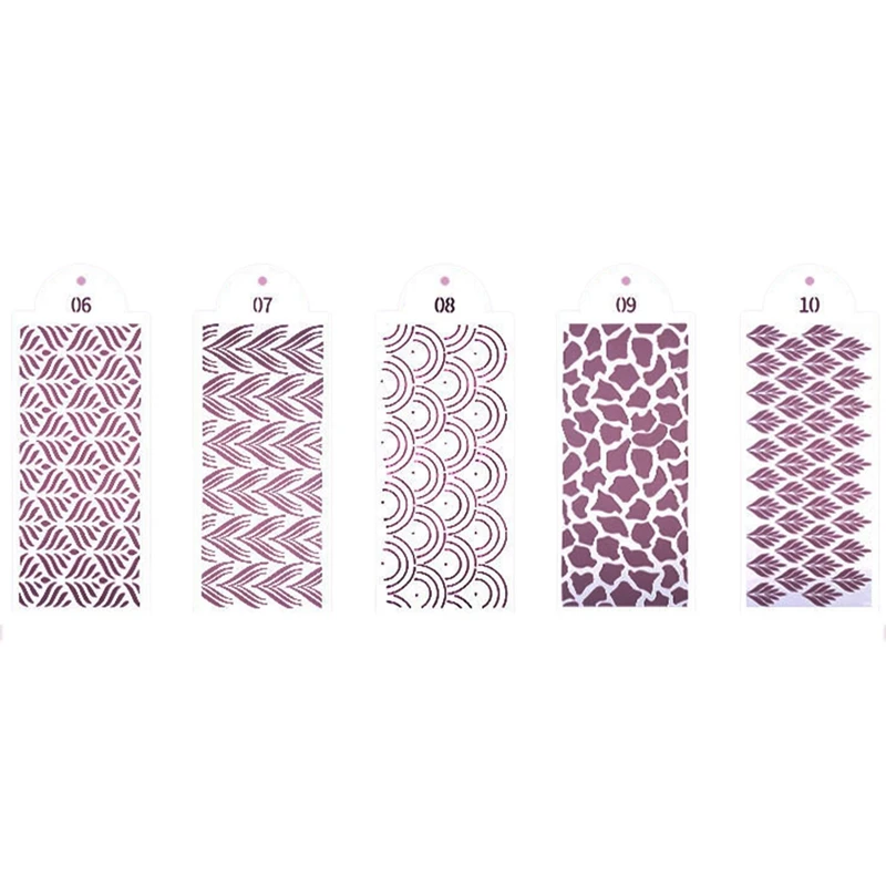 

5 шт. DIY богемный стиль Искусственный шаблон пшеничный ушной виноград листья украшение торта кофейный вытяжной узор глазурь инструмент