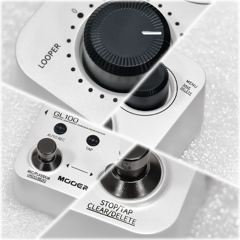 MOOER GL100 Guitar Pedals LOOP Drum Machine Effects Pedal