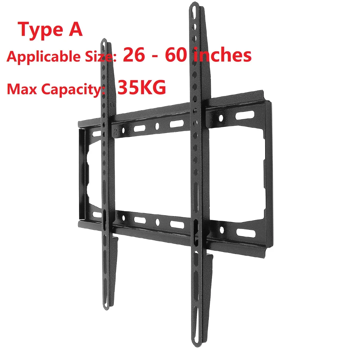 Soporte fijo para tv (vesa 100x100 25kg)