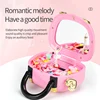 Musical Jewelry Boxes With Mirror Dancing Ballet Girl Storage Accessory Princess Handbags Toy Music Box Birthday Gift For Girls 4