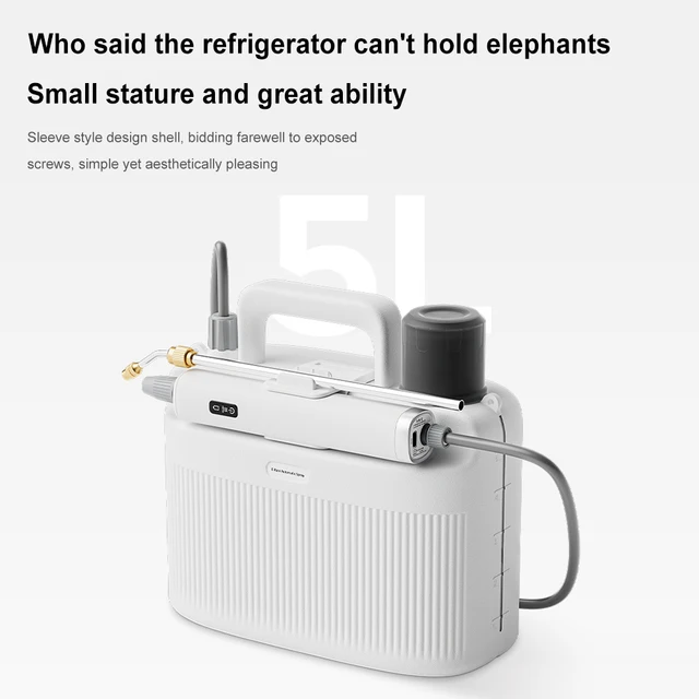 5L Elektromos Permetező Kert Öntöző Permetezőgép Újratölthető Mezőgazdasági Szerszám Nagynyomású Porlasztó Fúvóka Vízpermetező - Image 5