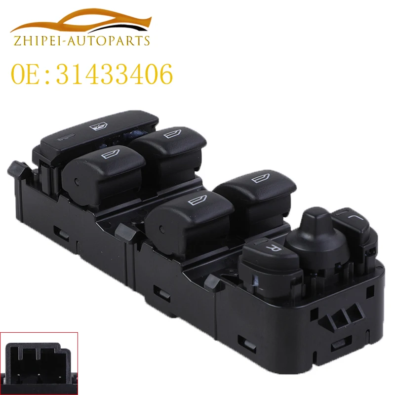 8Pcs Carbon Fiber ABS Door Switch Panel Covers – For Hyundai Elantra CN7 N Line 2021-2024 Interior Upgrade