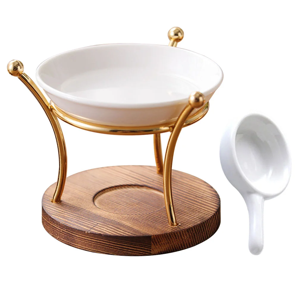 

Ceramic Essential Oil Burner Fragrance Warmer Tealight Candle Holder Aroma Diffuser Wax Melt Warmer For Home Yoga Spa Meditation