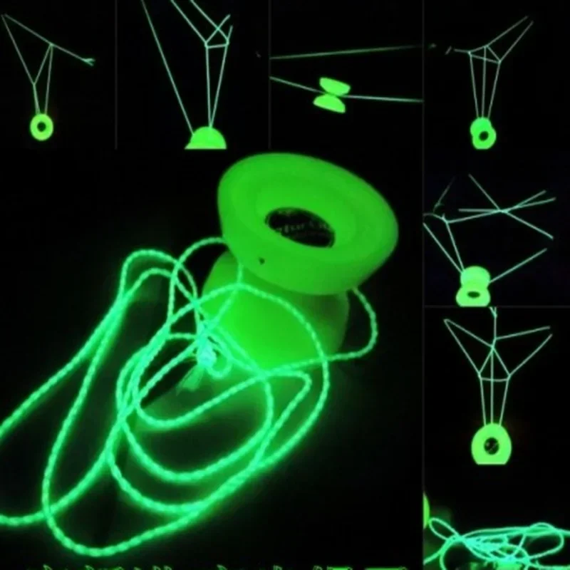 Yoyo String 5 pcs yoyo string Light-emitting YOYO ropes Classic Toys Gift For Kids Children