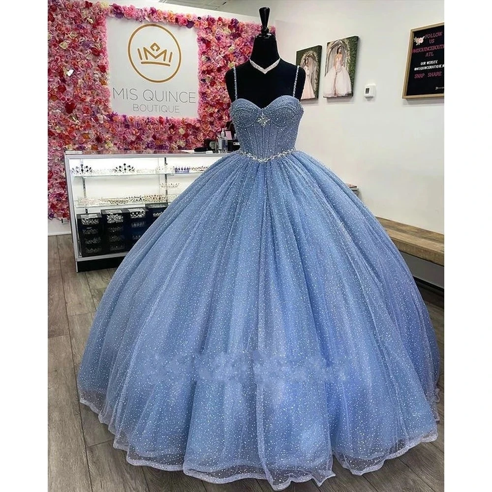 

ANGELSBRIDEP милое бальное платье, платья для Quinceanera, платья 15 лет, блестящие тюлевые платья Золушки с бисером, платья на день рождения