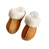 Comwarm Women's Fur House Slippers Indoor Non-slip Thick Sole Fluffy Bedroom Slides Winter Fuzzy Shoes Warm Plush Cotton Slipper 6