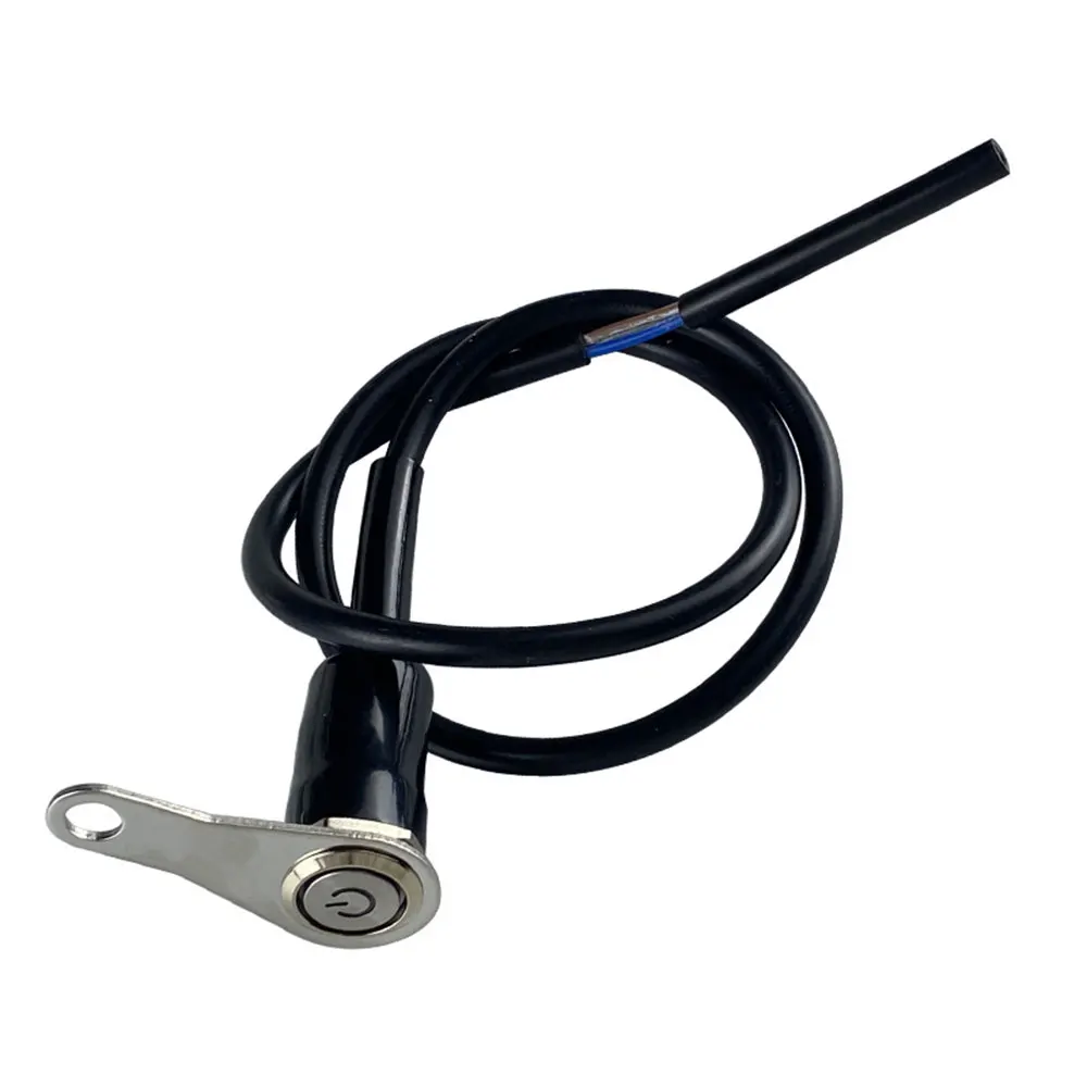 Motorcycle LED ON+OFF Handlebar Mount Aluminum Alloy Waterproof 12V Fog Light Lamps Motorbike Horn Push Button Switch