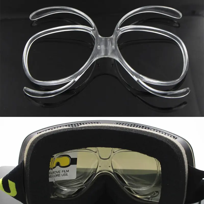 

Ski Goggles Glasses Winter Snowmobile Glasses Myopia Frame Rx Insert Optical Adaptor Skiing Lens Frame for Outdoor Sport Riding