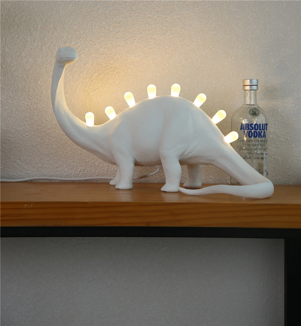 Description Picture 5 of itemJURASSIC Dinosaur Table light animal resin Table lamp for Children's Room Bedroom cartoon Decor Home Decoration Light Fixtures