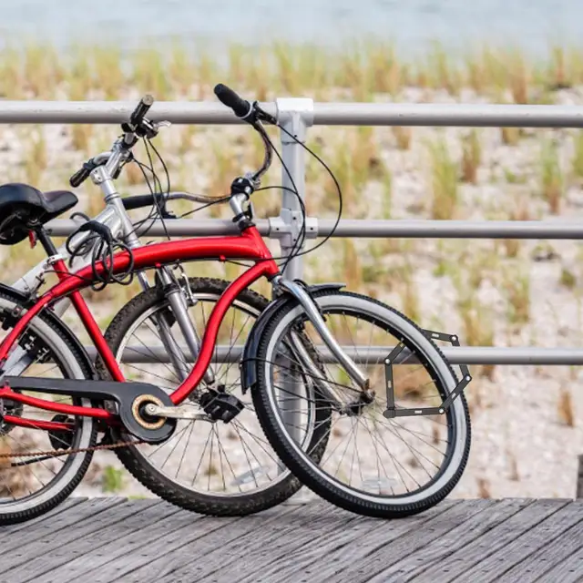 Candado de bicicleta antirrobo MTB bicicleta de carretera candado plegable  Universal accesorios de ciclismo Ehuebsd