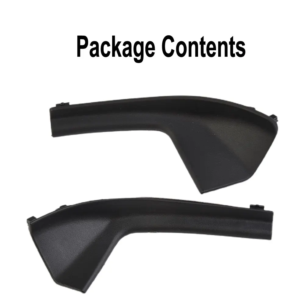 1pcs Car Black Outer Grille Cover Fits For Nissan Tiida 05-10ront Windshield Lower Corners Foil Board Decorative Accessory