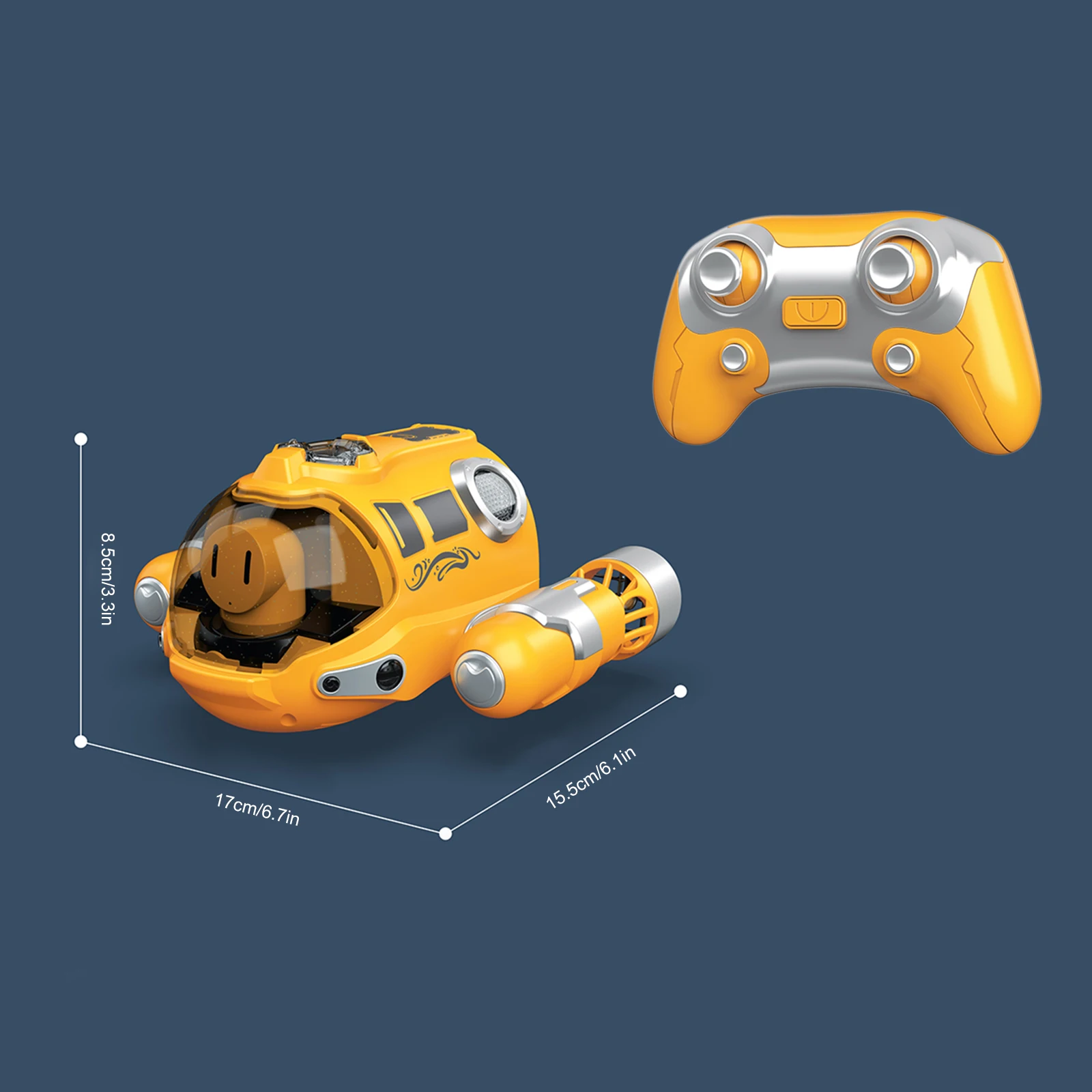 LED 조명이 있는 RC 모터보트, 500mAh 리튬 배터리, 리모컨 보트 풀 장난감, USB 충전, 360 도 플립, 어린이용