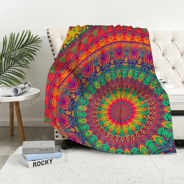 Plaid Fleece Throw Blanket 4