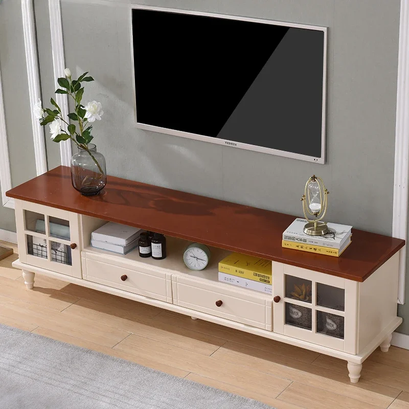 

Italian Luxury Mount Tv Stands Cabinet Filing Solid Wood Floating Tv Stands Storage Meuble Television Home Furniture YQ50TS