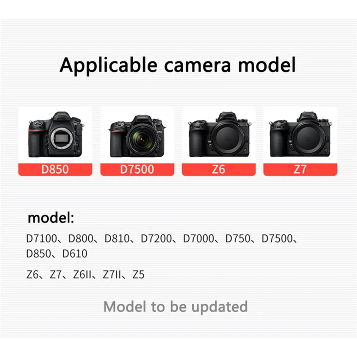 EN-EL15 더미 배터리 DC 전원 AC 어댑터, 니콘 D7000 D7100 D7200 D750 D800E D810A Z5 Z6 Z7 II 카메라 충전기