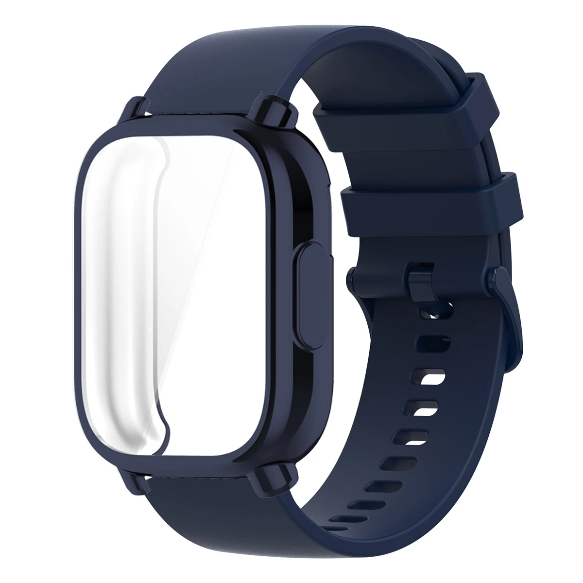 Silicone Strap with Protective Case