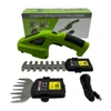 Cordless Grass Shear 7.2V 2 in 1 Cordless Electric Hedge Trimmer 2000mAh Battery Handheld Hedge Trimmer Grass Weeding Mower Tool 6