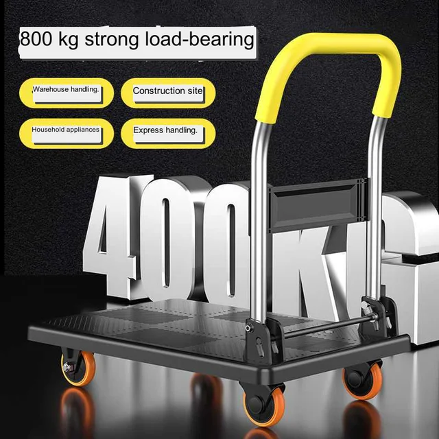 Összecsukható Kosár Kerti Autó Kerekekkel Servane D’Elier Bevásárló Kocsi - Image 2