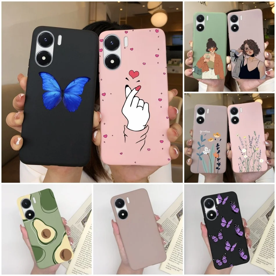 Butterfly Design Soft Silicone Bumper Phone Case