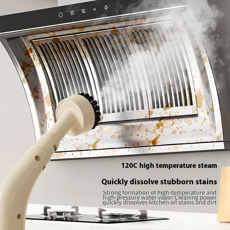 Handheld Steam Cleaner Automotive Sterilization Disinfection High Temperature 1200W Powerful Wiper Washer for Floor Kitchen Cars 6