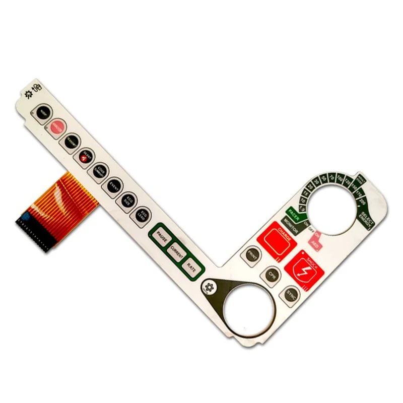 membrane panel waterproof FPC Membrane switch for fire equipment